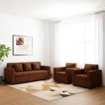 rent sofa 5 seater brown