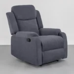 Frequip Grey Fabric Recliner on Rent