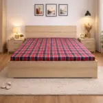 Double bed with mattress on rent in pune