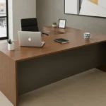 L shape table