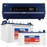 Double Battery with Inverter on Rent