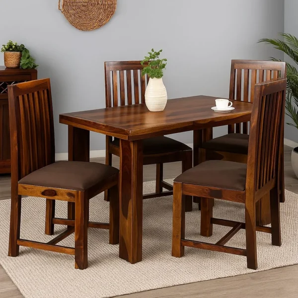 4 Seater Dining Set on Rent