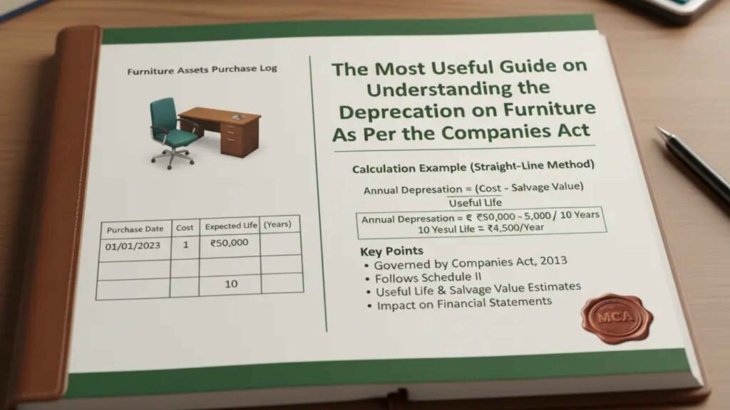 The Most Useful Guide on Understanding the Depreciation on Furniture as Per the Companies Act
