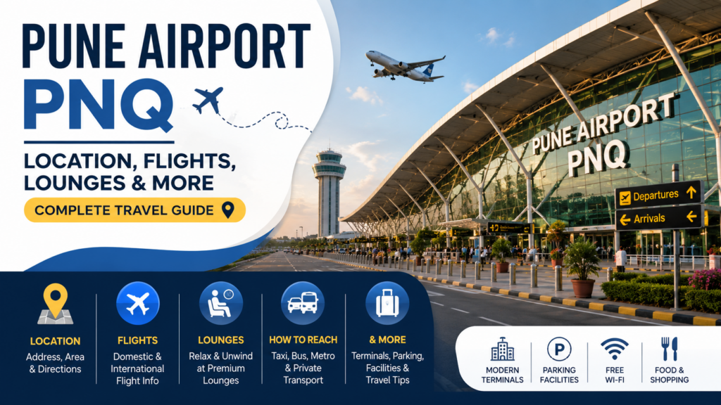 Pune Airport PNQ: Location, Flights, Lounges & More